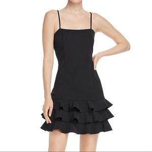 Bardot black mini dress